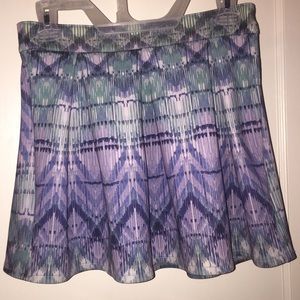 High waisted skirt